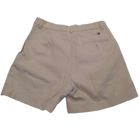 Y2K Tommy Hilfiger High Wasted Khaki Shorts NWOT - Picture 2 of 3